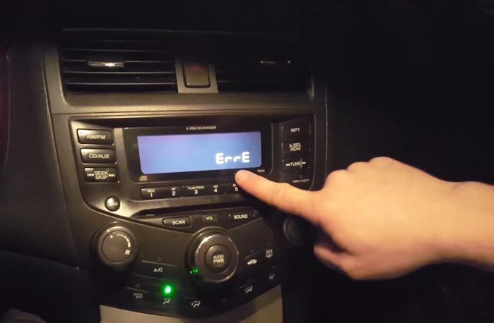 Honda Accord radio code