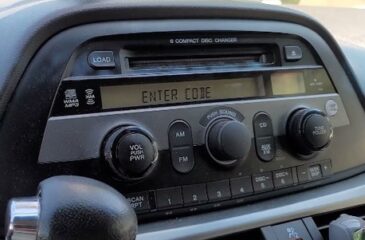 Honda Odyssey radio code