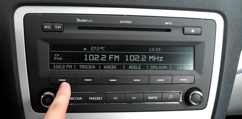 Skoda Radio Model