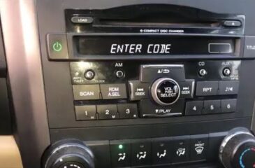 Honda CRV Radio Code