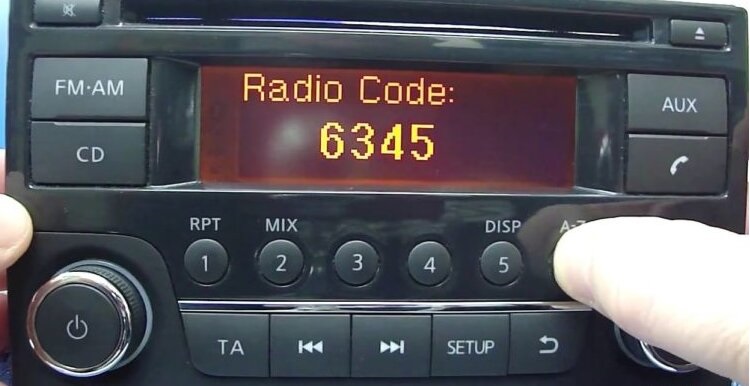 Nissan Radio Code