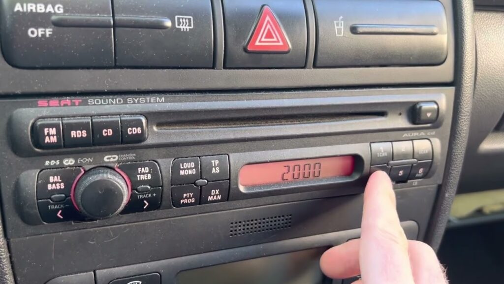 Seat Radio Code