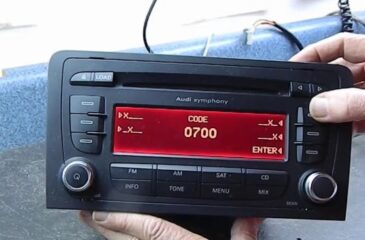 Enter Audi A3 Radio Code