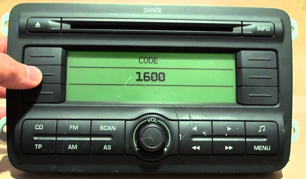 Enter Skoda Octavia Radio Code