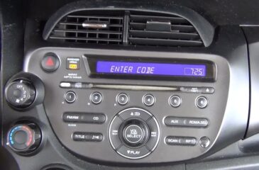 Honda Fit Radio Code