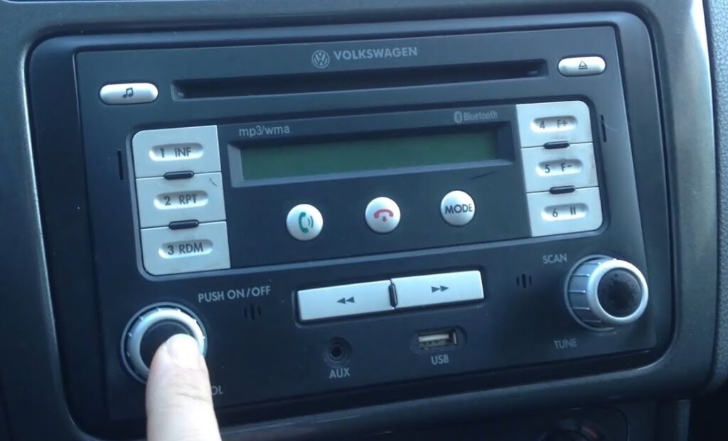 How To Enter VW Polo Radio Code