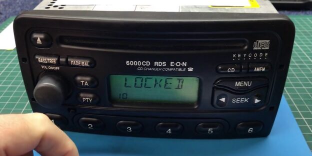 Enter Ford 6000 CD Radio Code