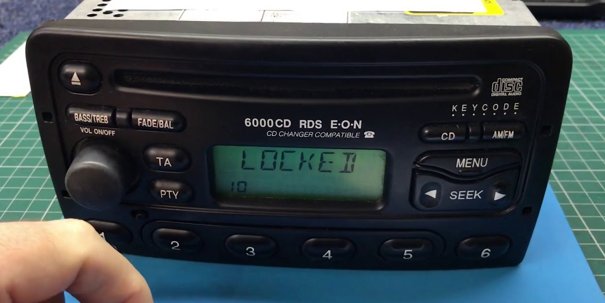 Ford 6000 CD Radio Code Enter And Decoding Guide