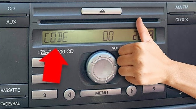 Ford 6000 CD Radio Code