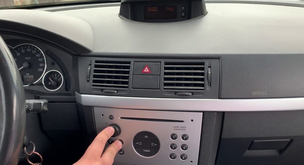 How To Enter Opel Meriva Radio Code