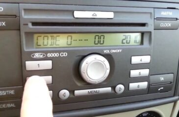 Ford Fiesta Audio System Code