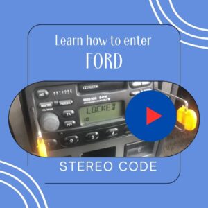 Ford Stereo Code