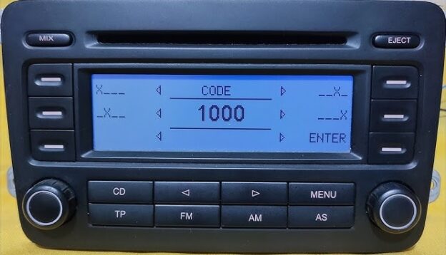 How To Safe 1000 VW Radio Code