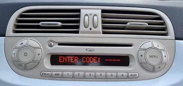 Fiat Ducato Radio Code