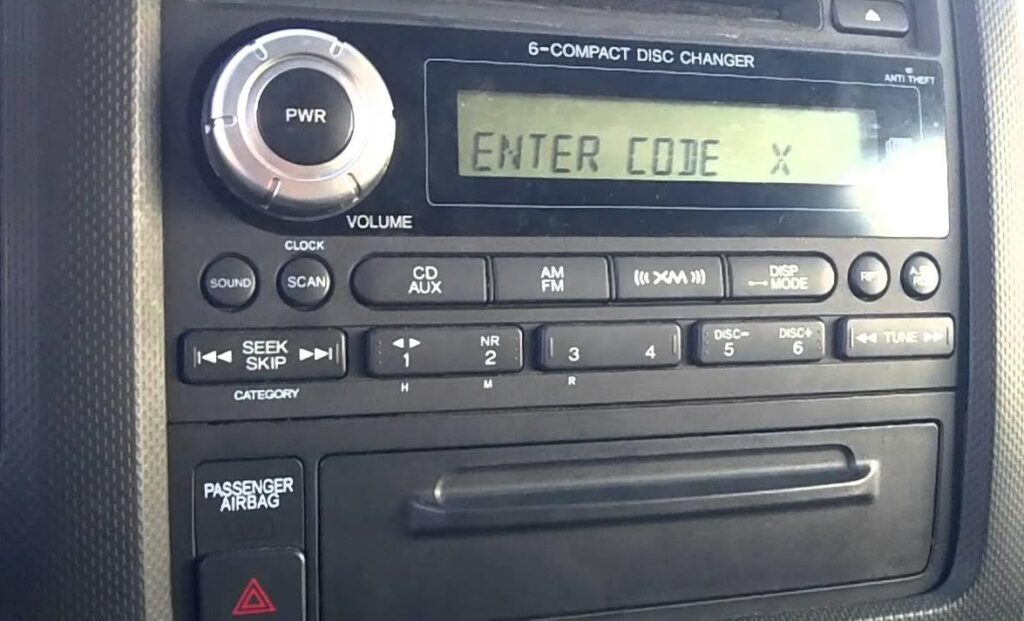 Honda Accord Stereo Code Calculator
